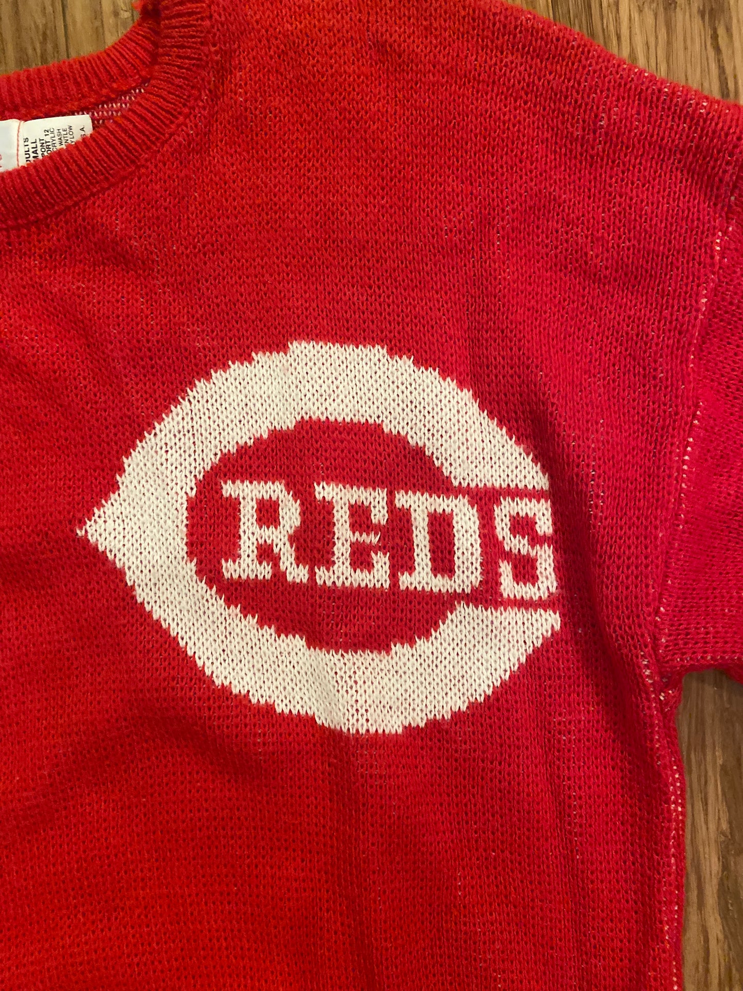 1980's Cliff Engle Cincinnati Reds Sweater