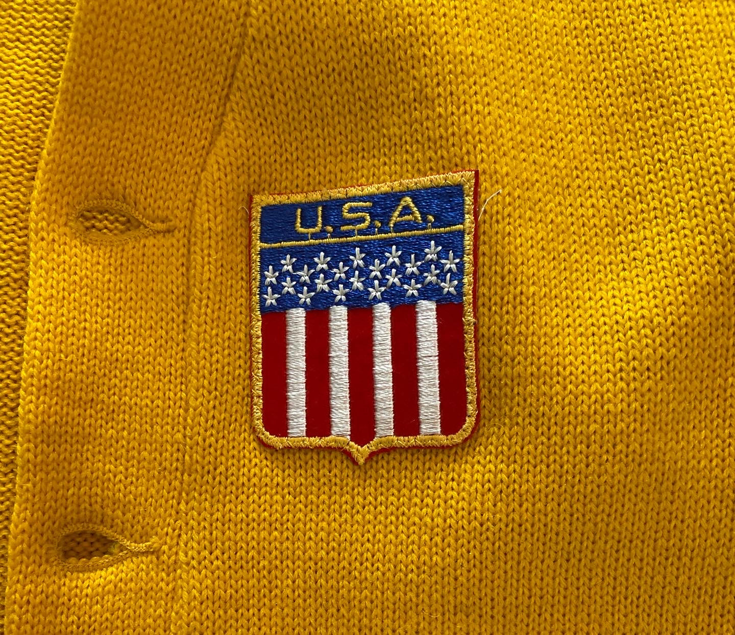 1950’s Garon’s USA Embroidered Letter Sweater